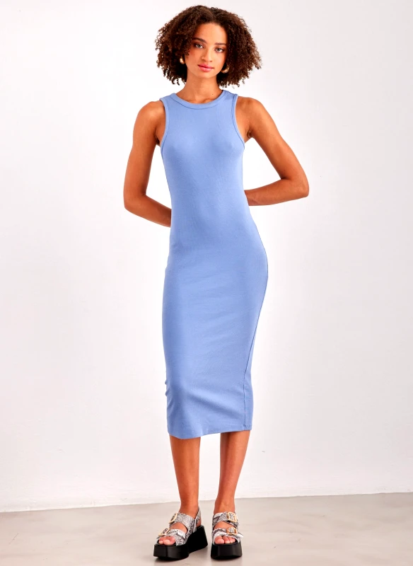 AWARE by VERO MODA Φόρεμα μίντι ριμπ AWARE by Vero Moda 10326388 - Ραφ