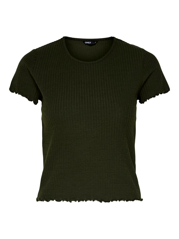 Crop top ONLY 15201206 - Μαύρο φωτογραφία
