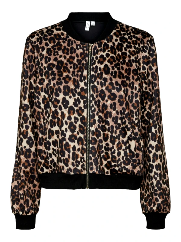 VERO MODA Λεπτό bomber jacket με print Vero Moda 10324486 - Leopard