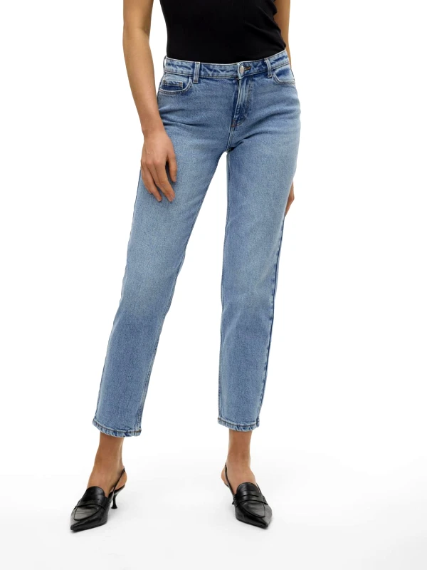 VERO MODA Παντελόνι τζιν KYLA straight Vero Moda 10307322 - Μπλε jean