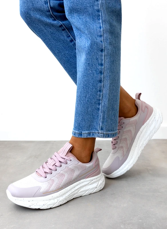 Xti Footwear Sneakers σε συνδυασμό υλικών Xti 143177 - Λιλά