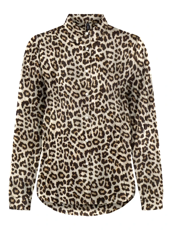 ONLY Πουκάμισο με print ONLY 15248787 - Leopard