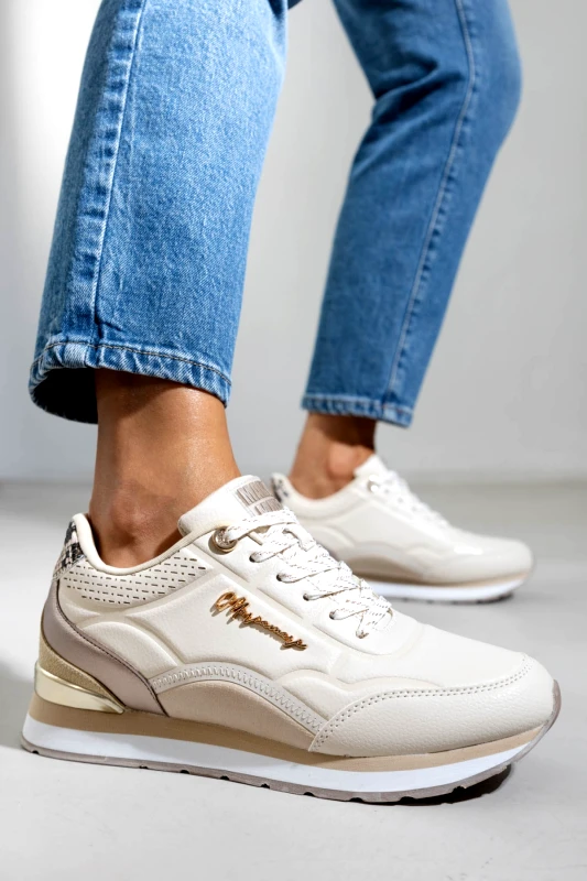 MARIAMARE Sneakers με ανάγλυφο pattern Mariamare 68421 - Πάγου