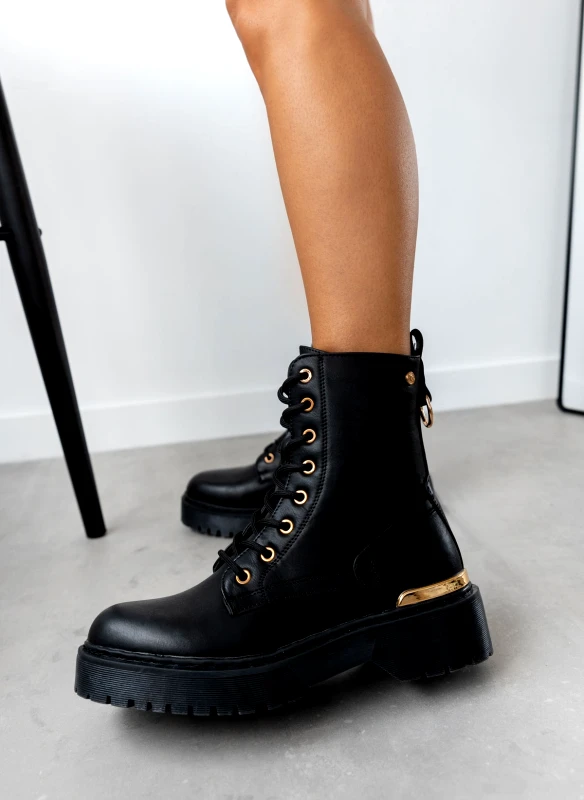 Xti Footwear Αρβυλάκια με μεταλλικές λεπτομέρειες Xti 141807 - Μαύρο