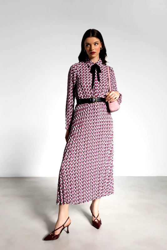 ONLY Πουκάμισο με print ONLY 15329605 - Magenta