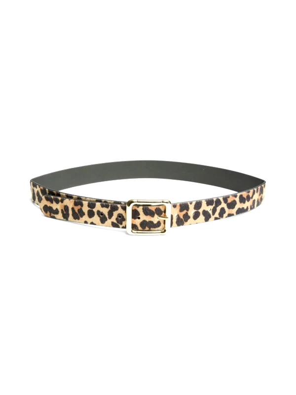 PIECES Ζώνη με print PIECES 17159273 - Leopard