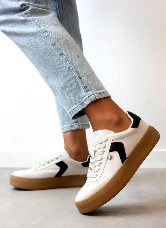 Xti Footwear Sneakers flatforms με διχρωμία Xti 142953 - Πάγου