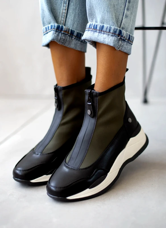 Xti Footwear Sneakers μποτάκια Xti 140501 - Χακί
