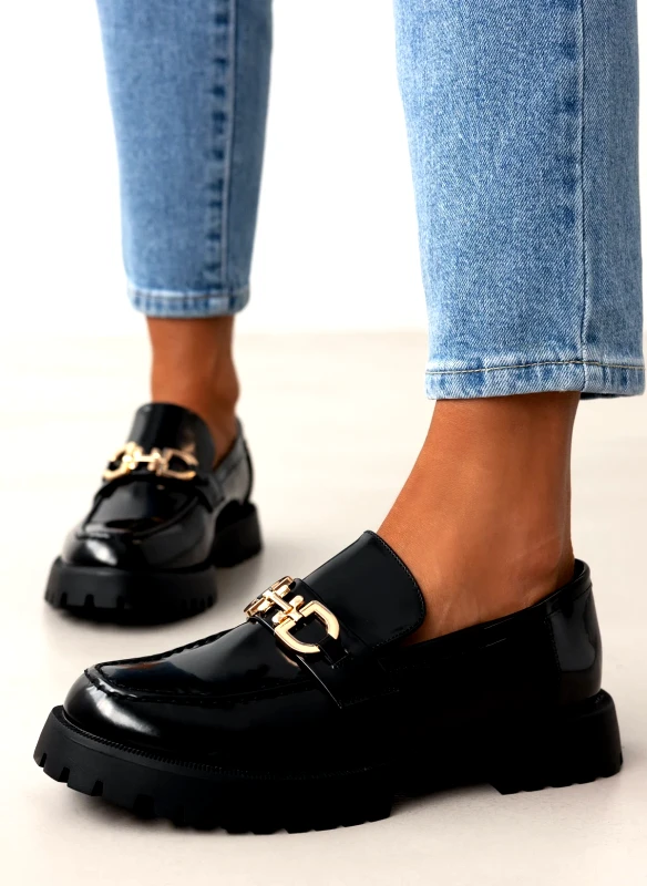 BOTEGGA 22 Loafers chunky φλωρεντίκ - Μαύρο