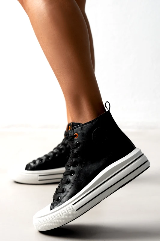 Refresh Sneakers μποτάκια Refresh 172284 - Μαύρο
