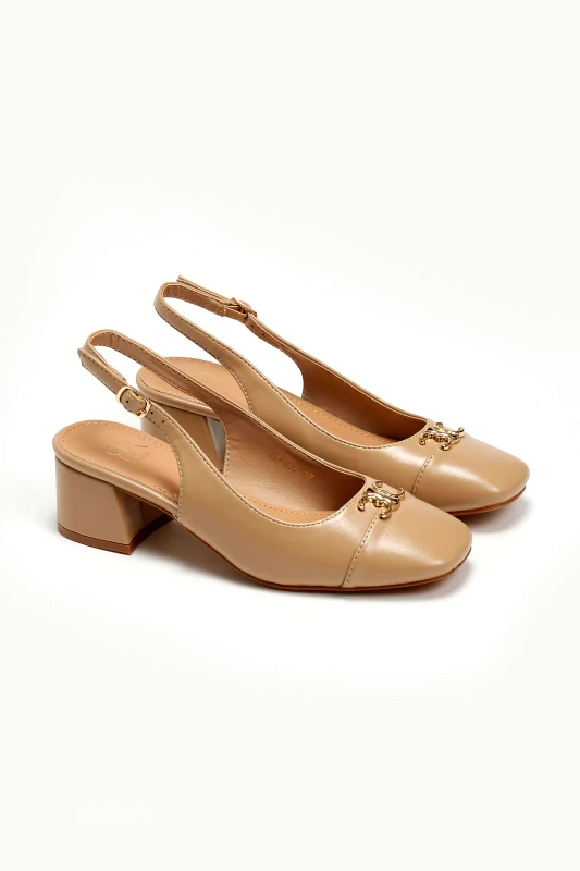 ERYNN Γόβες Slingback ERYNN - Τάουπε