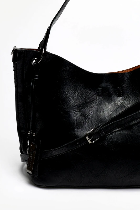 The Fashion Project Tote bag με εσωτερικό τσαντάκι - Μαύρο