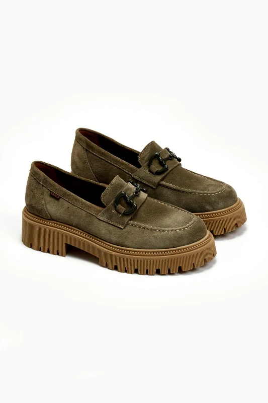 RAGAZZA Loafers δερμάτινα chunky Ragazza 0307 - Λαδί