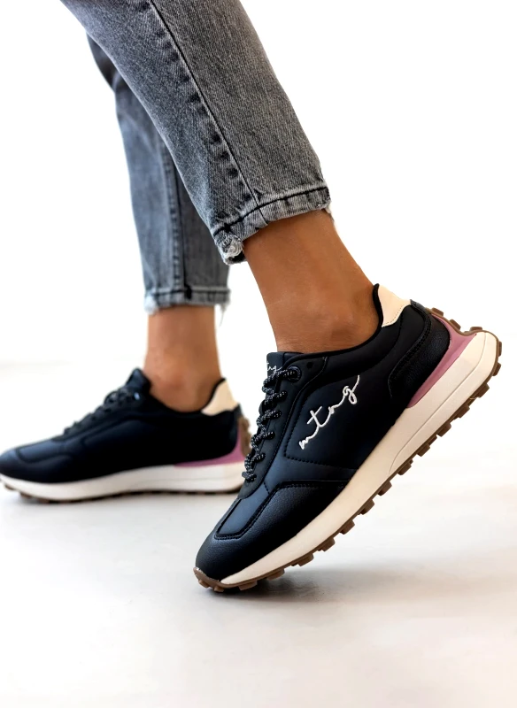MARIAMARE Sneakers σε συνδυασμούς χρωμάτων MARIAMARE - Μαύρο
