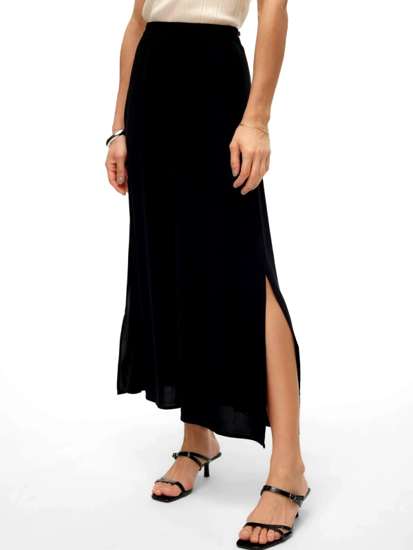 VERO MODA Φούστα μακριά Vero Moda 10302047 - Μαύρο