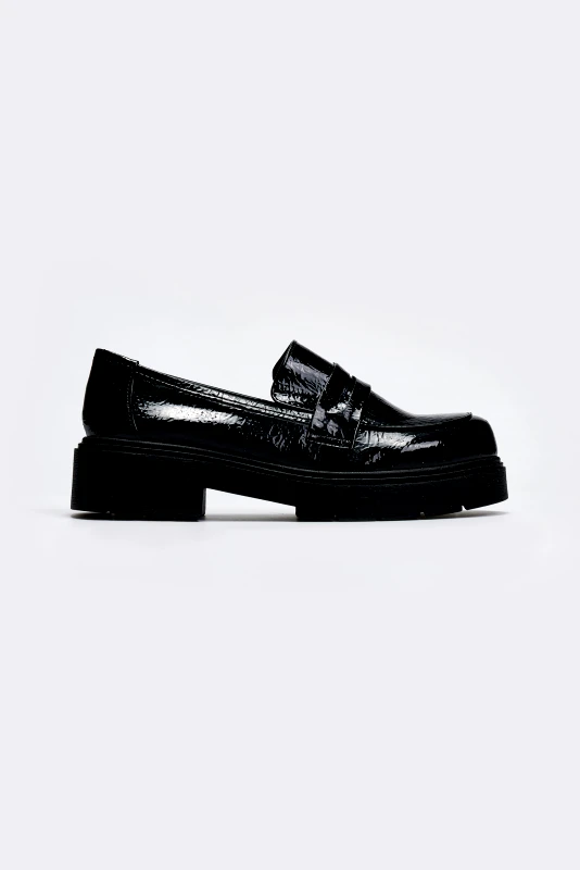 Estil Loafers chunky λουστρίνι Estil - Μαύρο