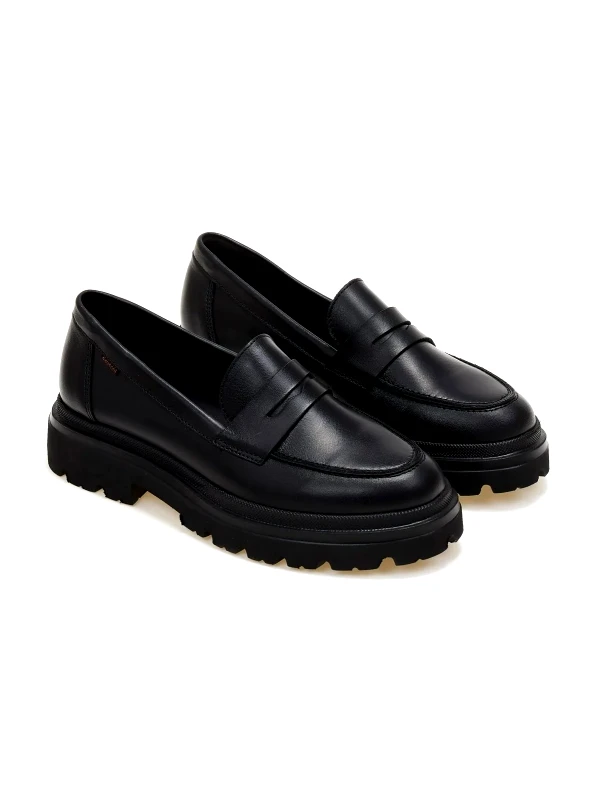 RAGAZZA RAGAZZA Δερμάτινα chunky Loafers - 181 - Μαύρο