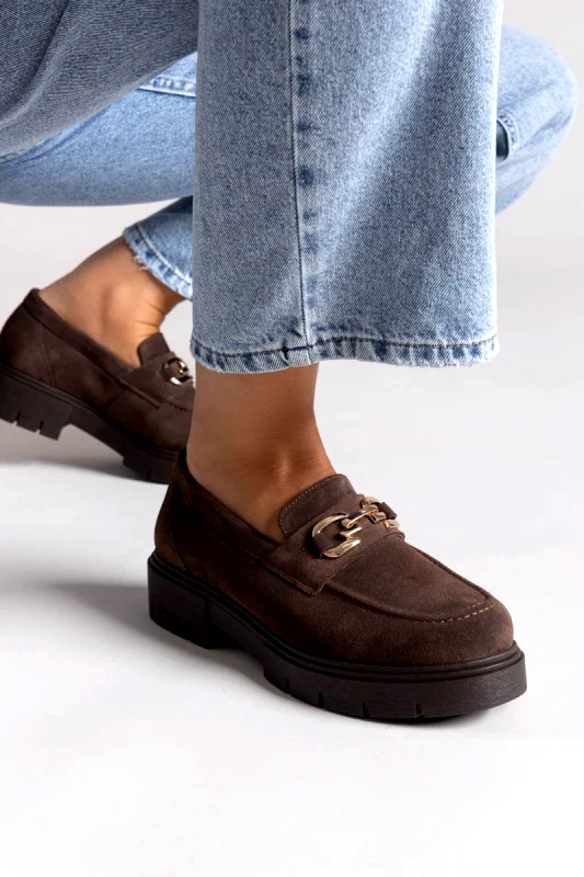 RAGAZZA RAGAZZA Σουέντ Δερμάτινα Loafers - 0190 - Καφέ