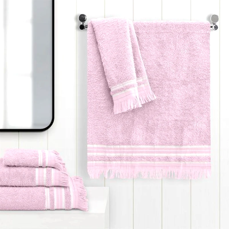 Lino Home LINO ΣΕΤ ΠΕΤΣΕΤΕΣ CASIA LILAC 3ΤΜΧ Σετ Πετσέτες