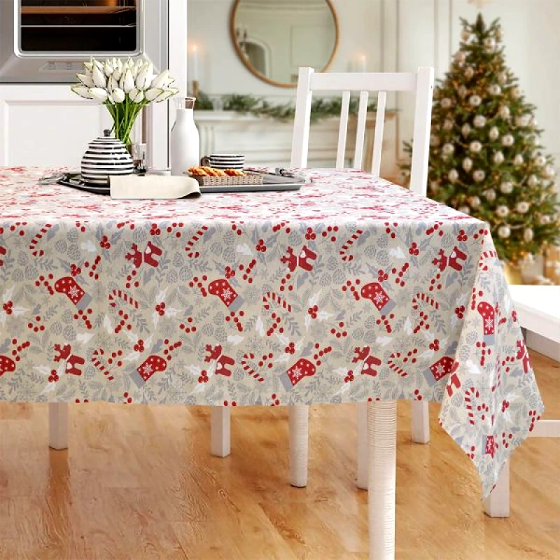 Lino Home LINO ΤΡΑΠΕΖΟΜΑΝΤΗΛΟ SERTEO 198 140X140