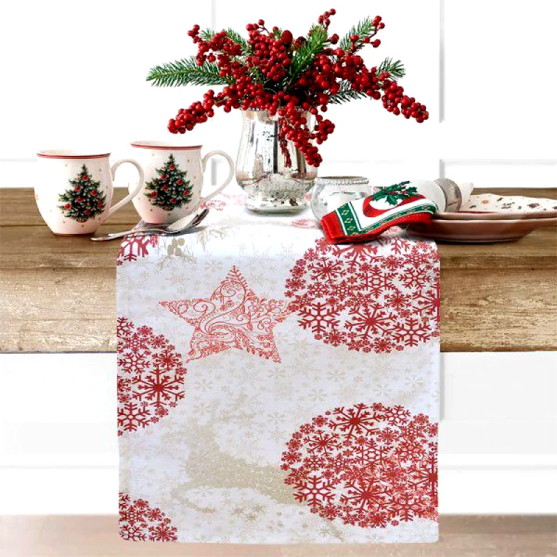 Lino Home LINO ΤΡΑΒΕΡΣΑ SNOWFLAKE 40X150
