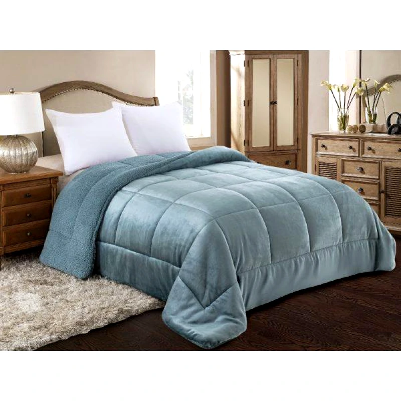 ADAM HOME ΚΟΥΒΕΡΤΟΠΑΠΛΩΜΑ FLANNEL/SHERPA 160X240 (805) LAGUNA