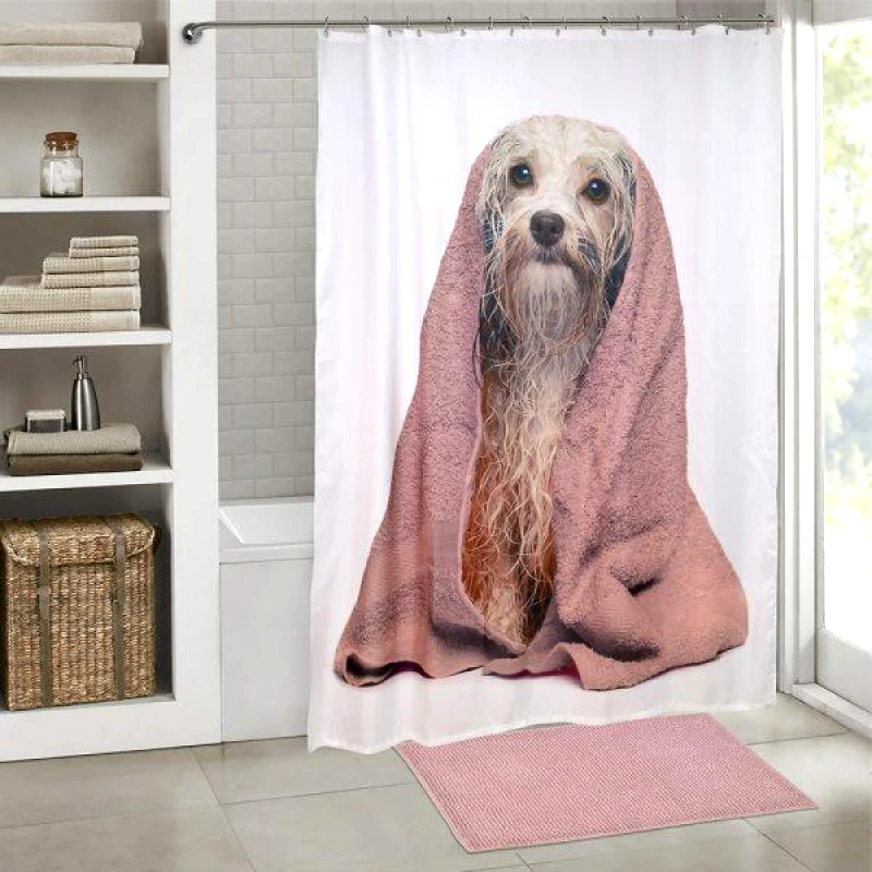 Lino Home LINO ΚΟΥΡΤΙΝΑ ΜΠΑΝΙΟΥ DOGGA 180X200