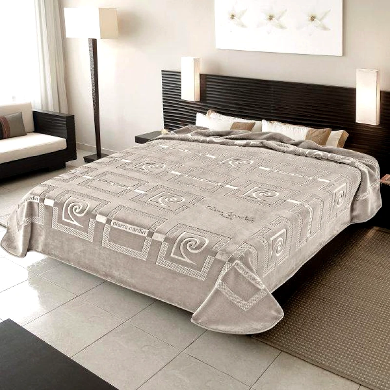 Pierre Cardin ΚΟΥΒΕΡΤΑ ΥΠΕΡΔΙΠΛΗ 220X240 PIERRE CARDIN NANCY 657 TAUPE(55)