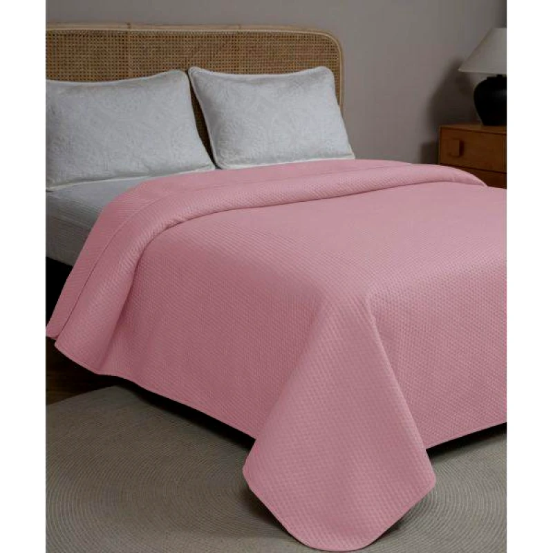 ADAM HOME ΚΟΥΒΕΡΛΙ MICROFIBER ΠΡΟΠΛΥΜΕΝΟ ΥΠΕΡΔΙΠΛΟ 220X240 ADAM HOME DOT ROSE