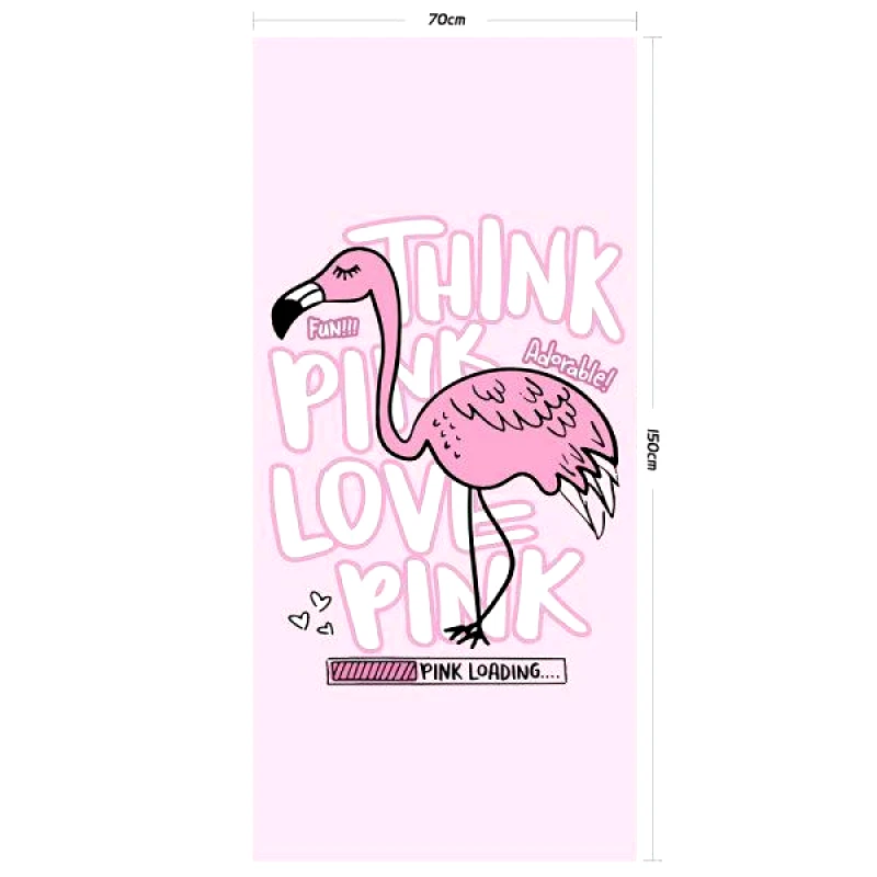 Melinen Home Melinen Home Παιδικη Πετσετα Θαλασσησ Flamingo 75X150