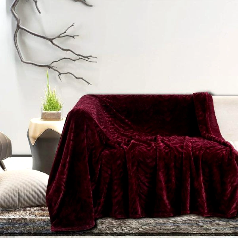 Melinen Home Melinen Home Ριχταρι Πολυθρόνας Darby Bordeaux 130Χ170