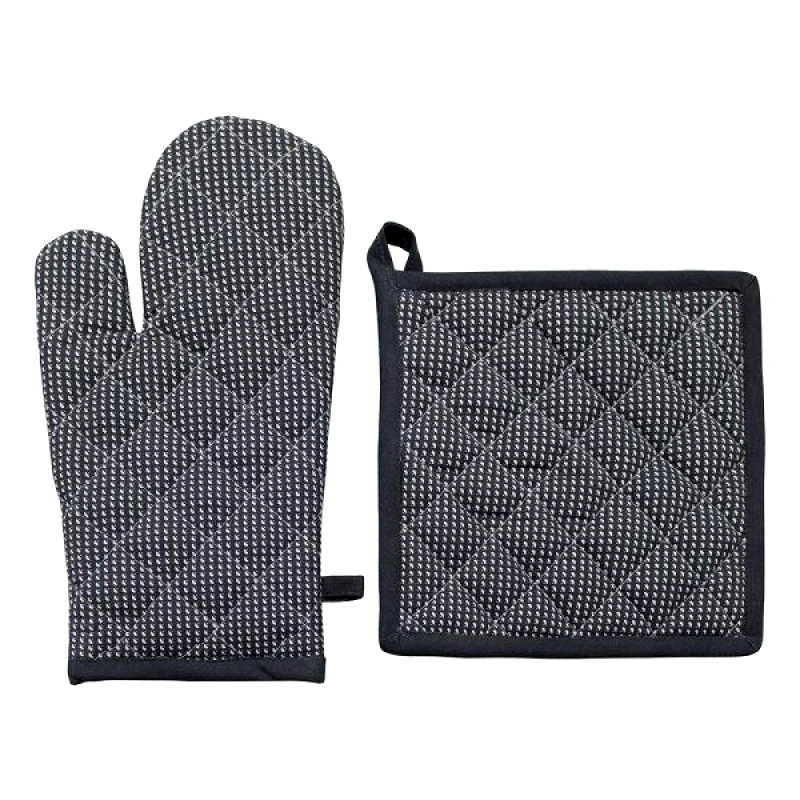 Melinen Home Melinen Home Σετ Πιαστρα &amp;Amp; Γαντι Eleonore Anthracite (X1)