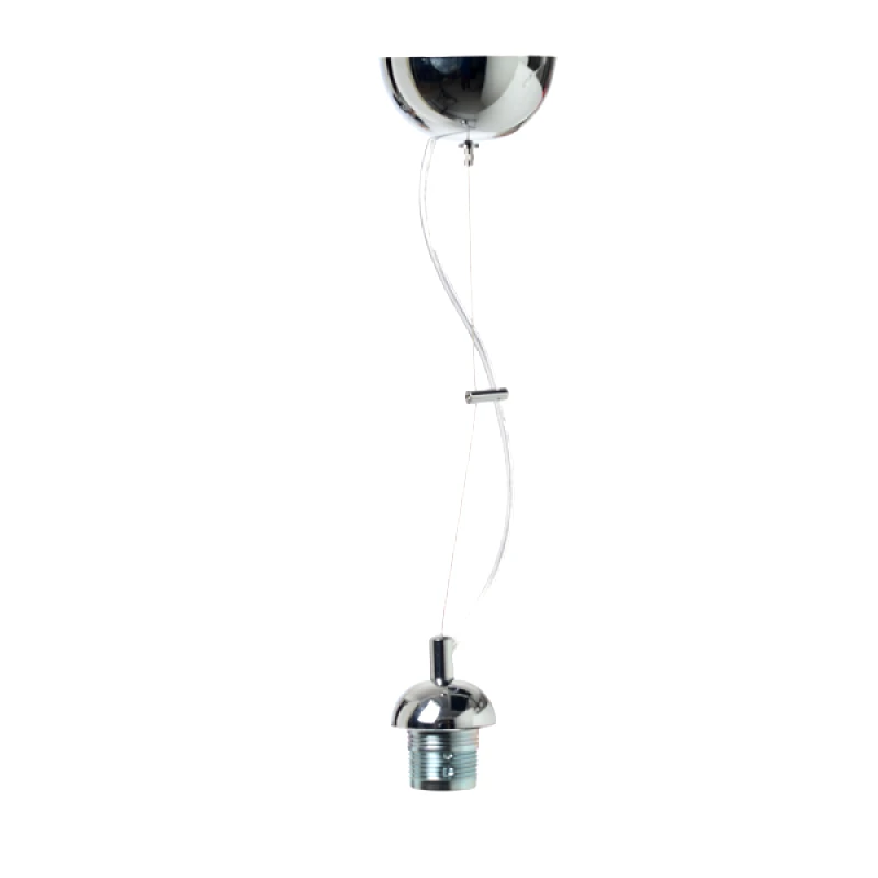 ACA Lighting ACA Lighting Αναρτηση Φ/σ Ασημι 60w E27