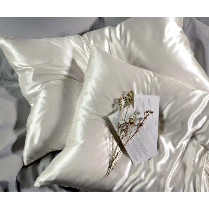 Down Town Down Town Μαξιλαροθήκη Mulberry Silk 50x76 White