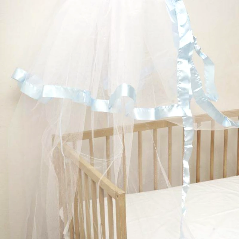 ANNA RISKA Anna Riska Κουνουπιέρα Κούνιας 175x450 Σιέλ