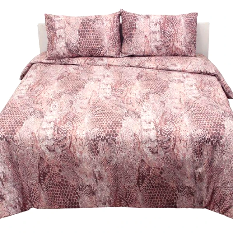 ANNA RISKA Anna Riska Σετ Παπλωματοθήκη Μονή 160x240 Royal 6002 Σάπιο Μήλο
