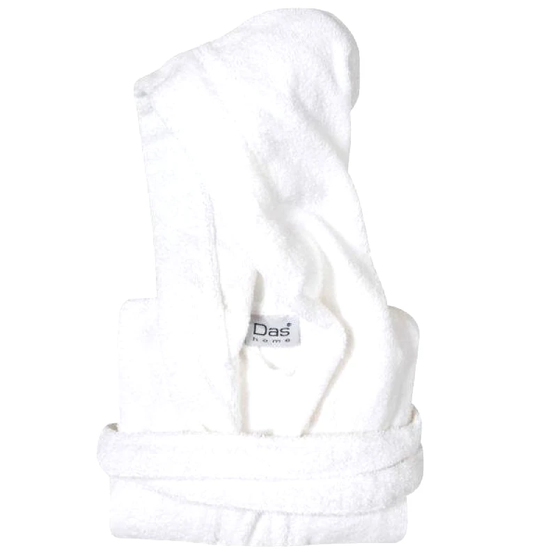 Das kids Das Kids 1445 Μπουρνούζι No 14 Λευκο Soft Casual
