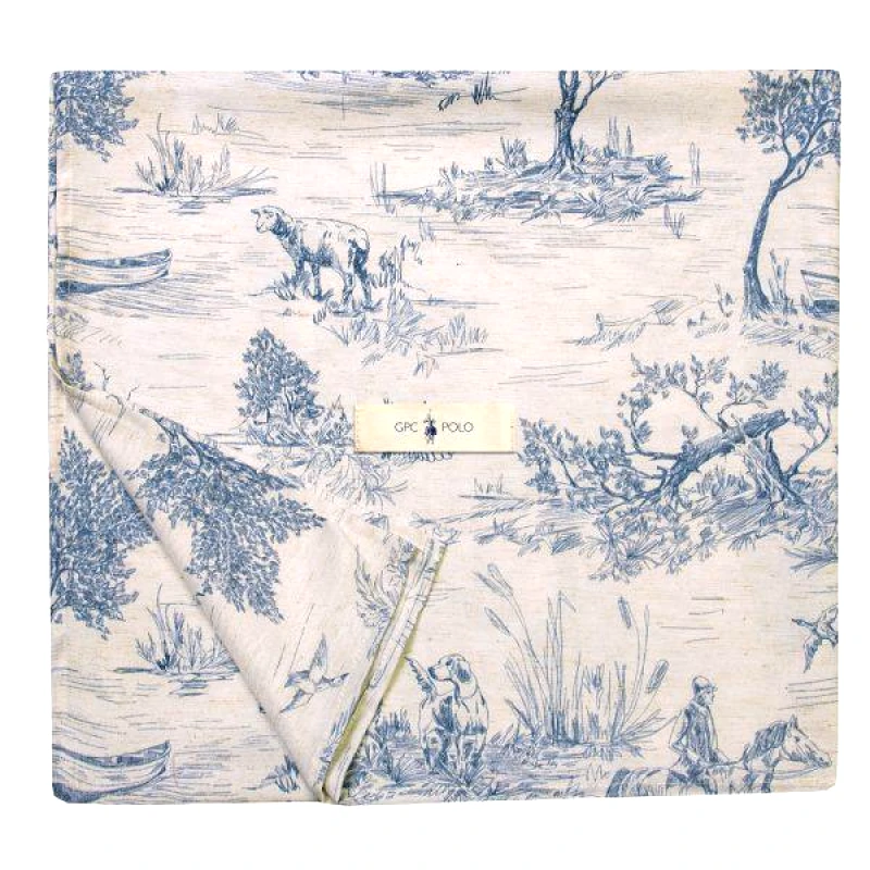 Greenwich Polo Club Greenwich Polo Club 2661 Τραπεζομάντηλο 140x180 Μπλε-εκρου Essential