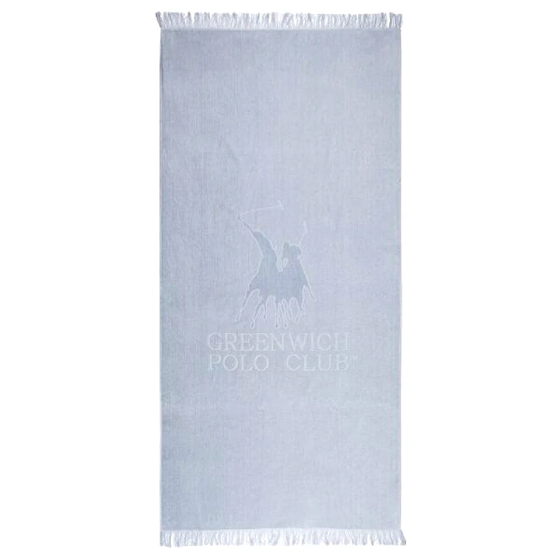 Greenwich Polo Club Greenwich Polo Club Πετσετα Θαλασσησ 70Χ170 3624 Ασημι/Γκρι
