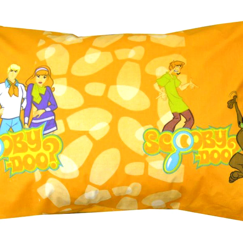 VIOPROS Viopros Ζεύγος Μαξιλαροθήκες 50x70 Scooby Doo 30 Πορτοκαλί
