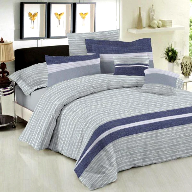 Le Blanc Σετ Κουβερλί Le Blanc Premium Cotton 100% Brooklyn Ice Υπέρδιπλο 220x240