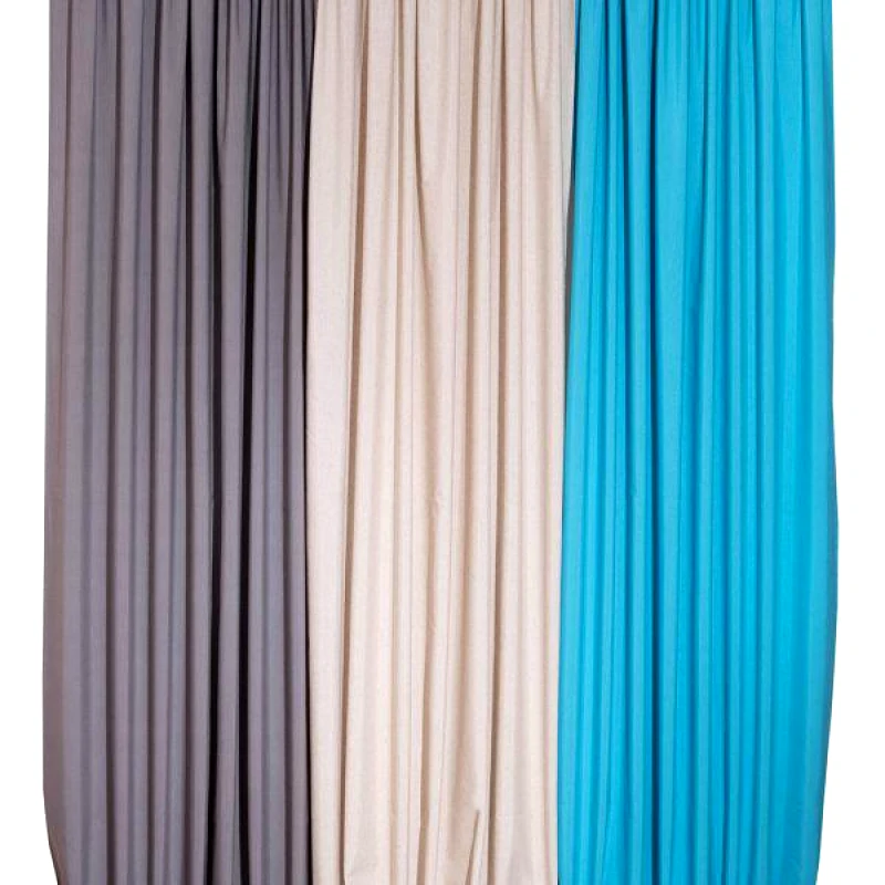 VIOPROS Viopros Κουρτίνα με Τρέσα 140x270 Λονέτα Μονόχρωμη 65 Λινό