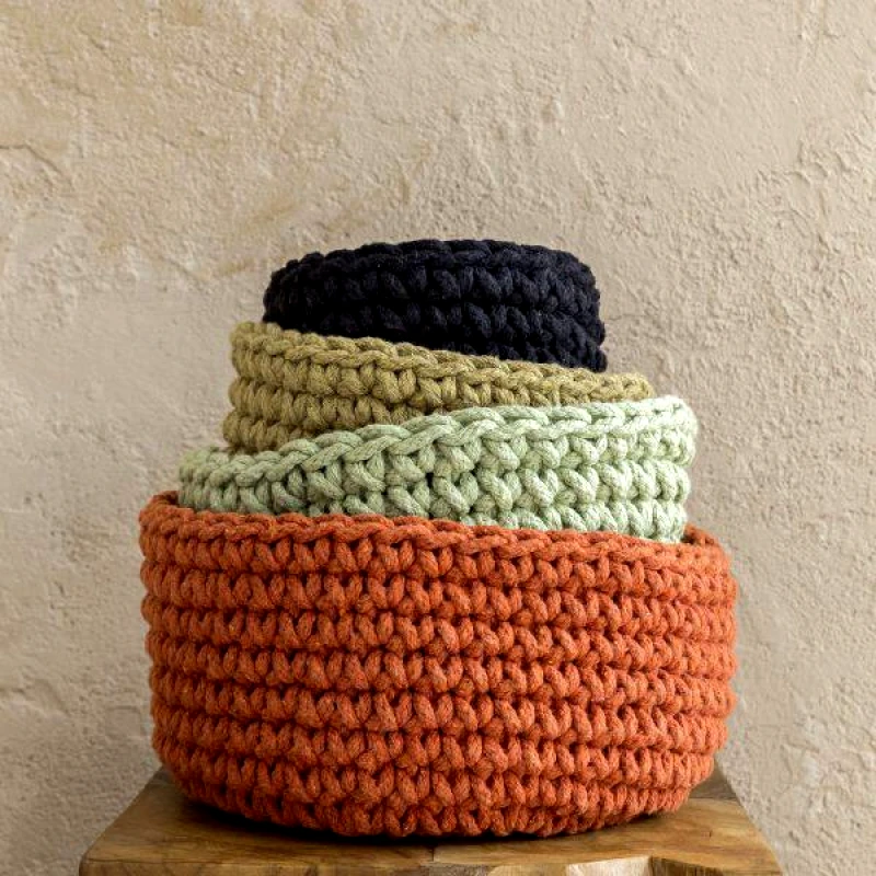 Nima Nima Καλάθι 28x15 - Panier Deep Orange