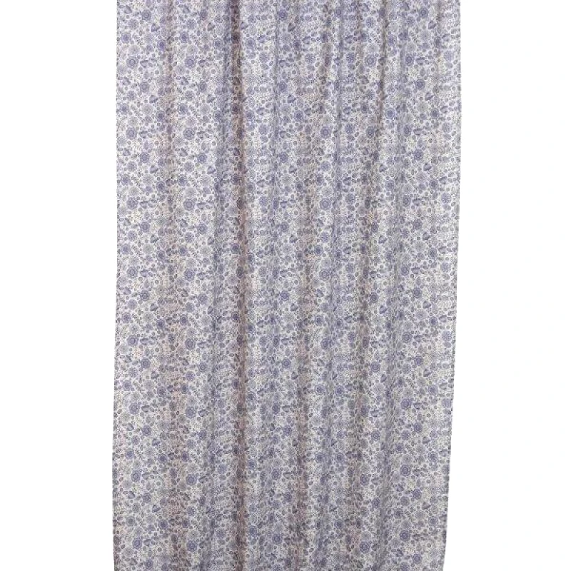 VIOPROS Viopros Κουρτίνα με Τρέσα 280x270 Νέον Μπλε