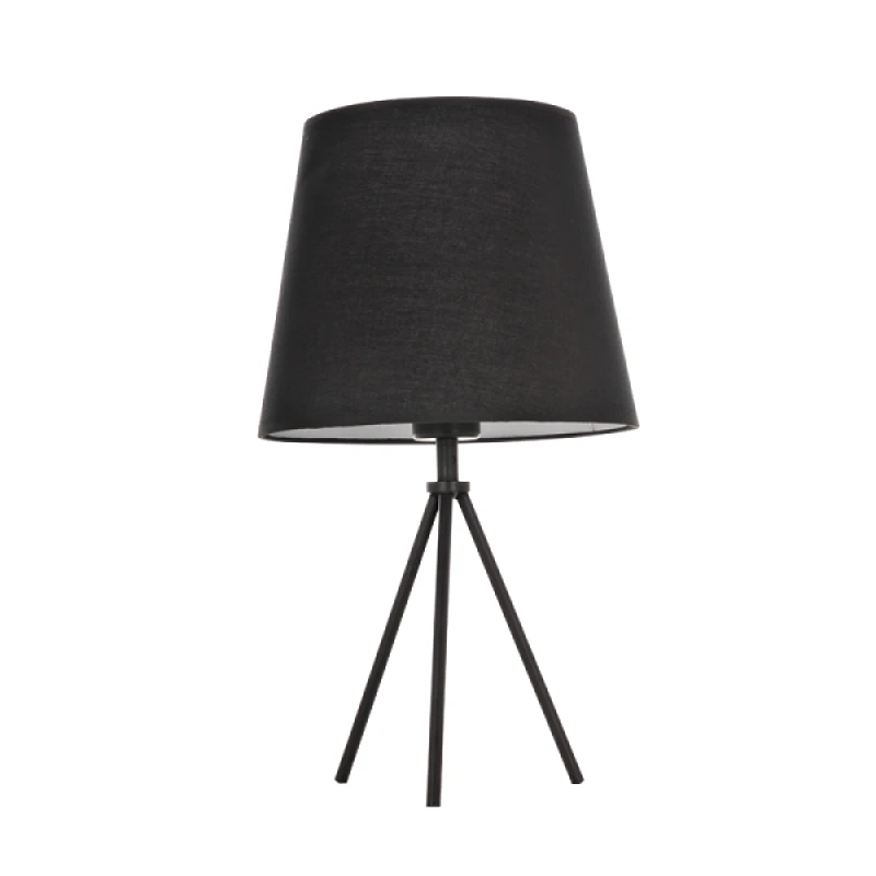 ACA Lighting ACA Lighting Πορτατιφ Τριποδας Μαυρο 1χe27 Milos