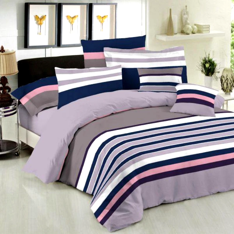 Le Blanc Σετ Σεντόνια Le Blanc Premium Cotton 100% Nevada Mauve Μονά με λάστιχο 100x200+33