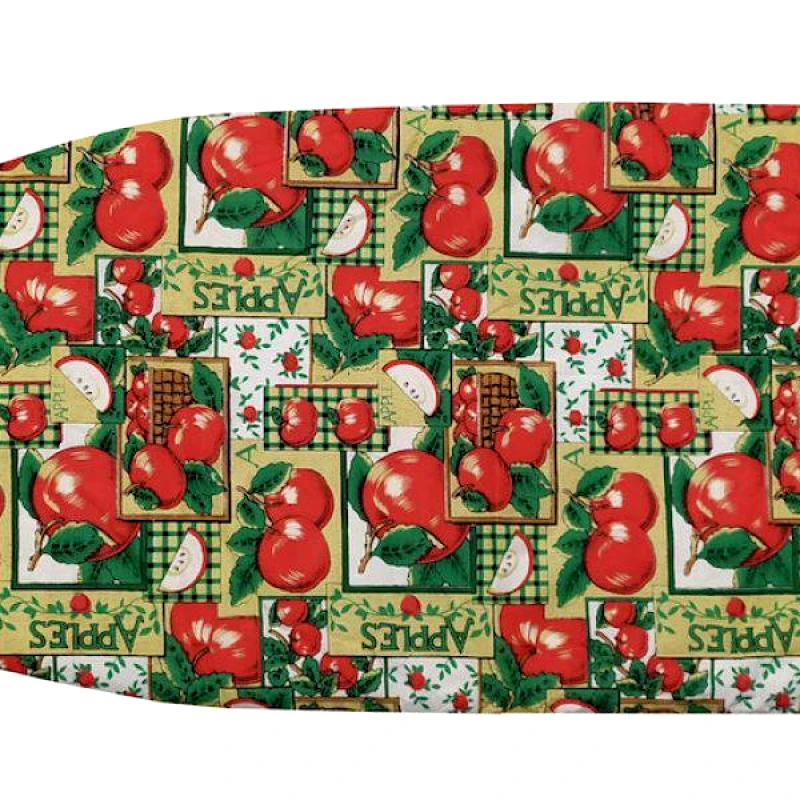 Κόμβος Σιδερόπανο ΚΟΜΒΟΣ Polycotton με επένδυση αφρολέξ 140Χ50 Red Apples