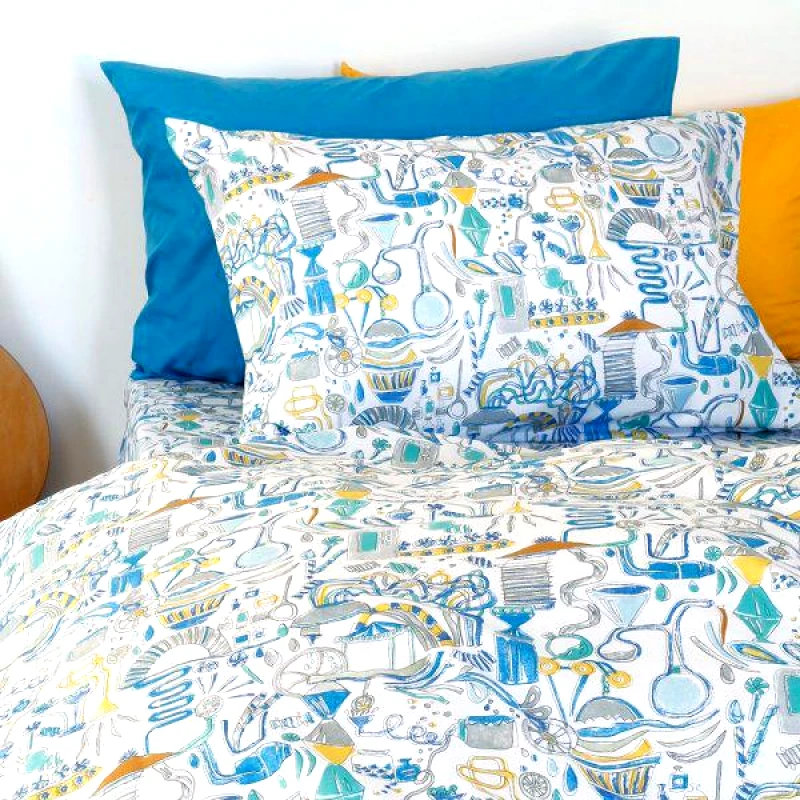 Melinen Home Melinen Σετ Μαξιλαροθήκες Kids Line 52x72 Dream Maker Boy