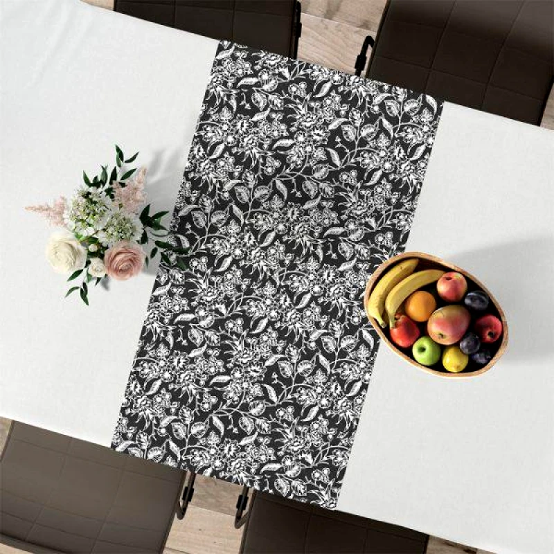 Lino Home LINO ΤΡΑΒΕΡΣΑ IZAL 801 BLACK 45X145 45Χ145