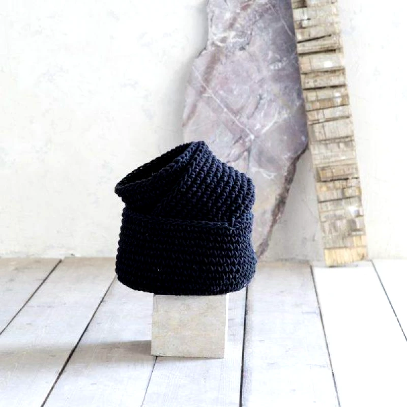 Nima Nima Καλάθι 28x15 - Panier Black